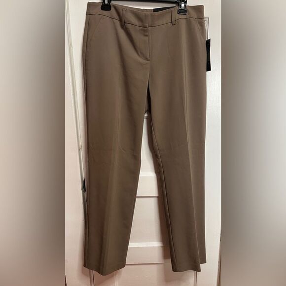 APT 9 Straight Mid Rise Dress Pants Size 12 - Picture 1 of 10